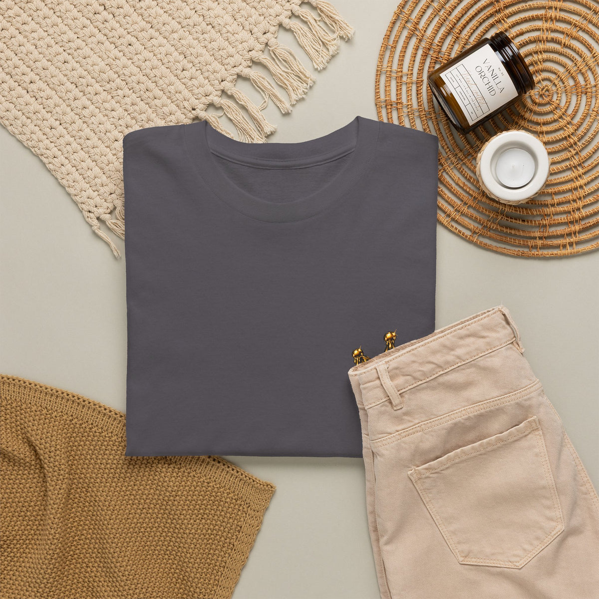 Minimal White Tee — Classic Plain Cotton T-Shirt