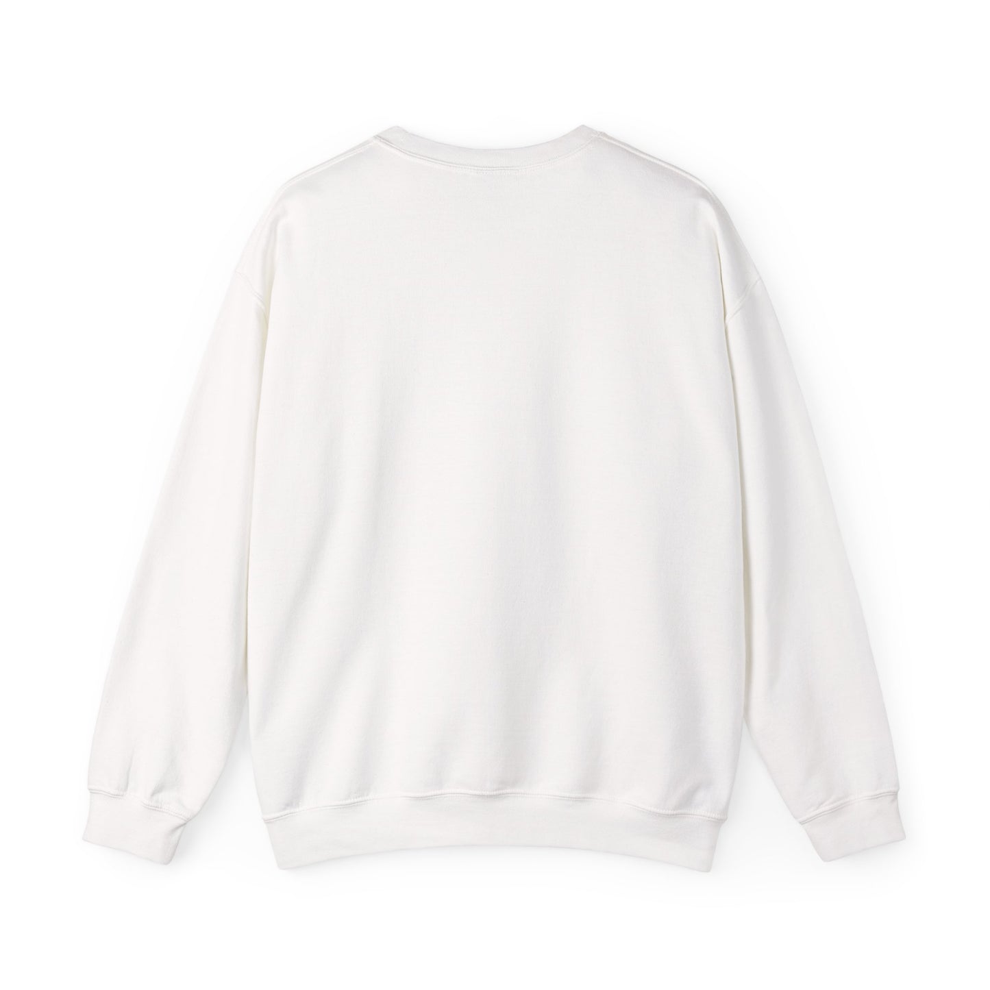 Crewneck Sweatshirt — 'Express Living All Day' Abstract Paint Splash Design