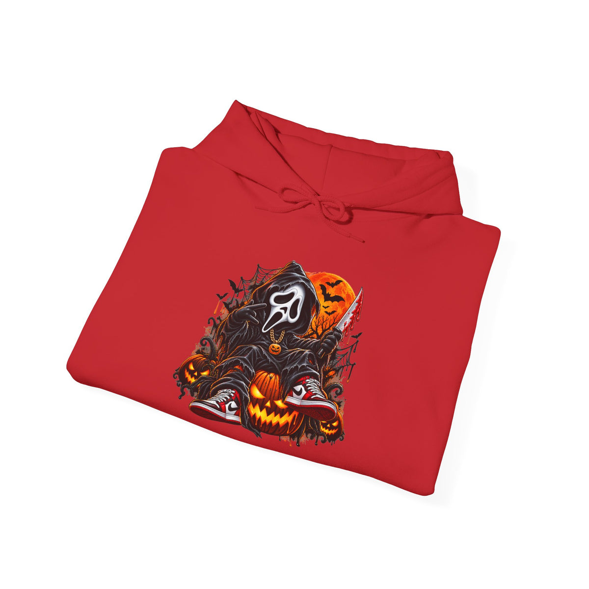 Gothic Skull Graphic Hoodie
