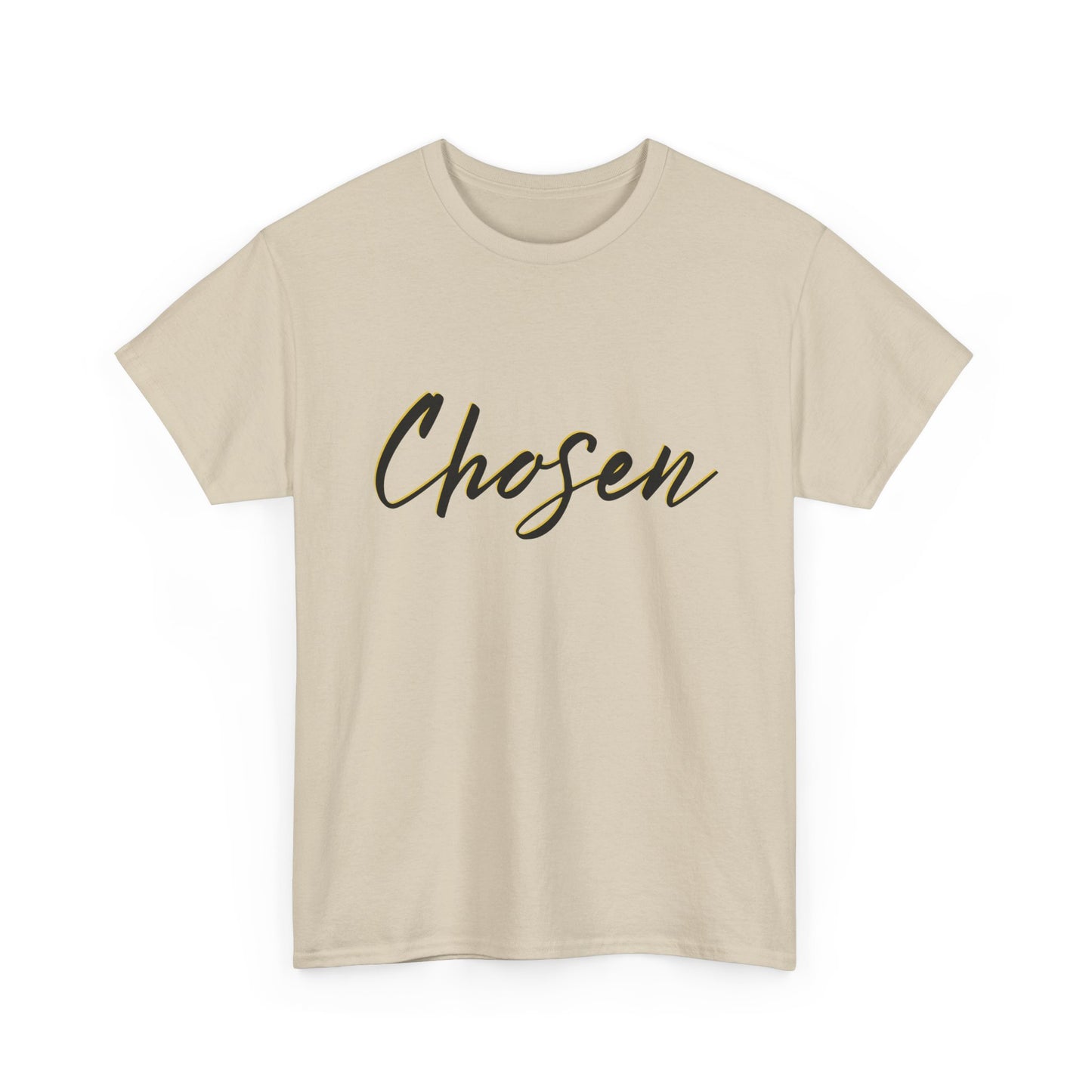 Chosen Unisex Heavy Cotton Tee - Inspirational Fashion for Everyday Wear
