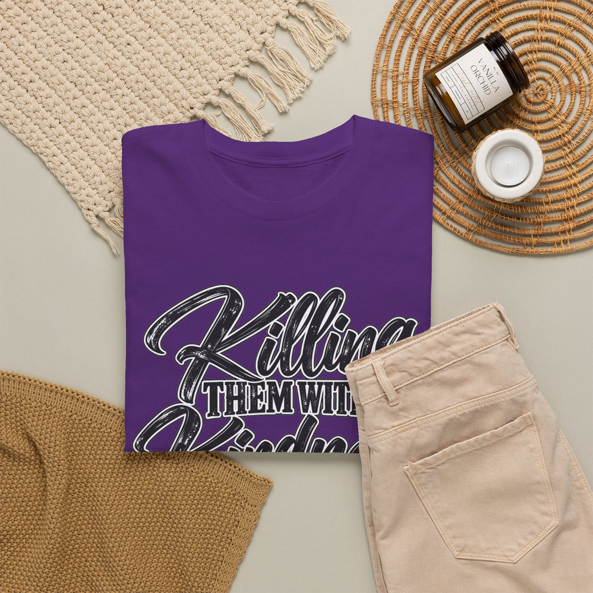 T-Shirt — "Killing Them With Kindness Is Taking Longer Than I Expected" Graphic Tee