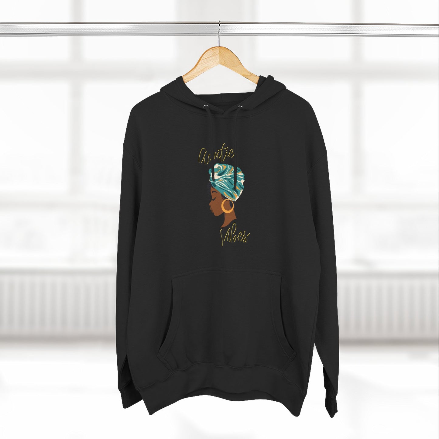 Auntie Vibes Fleece Hoodie
