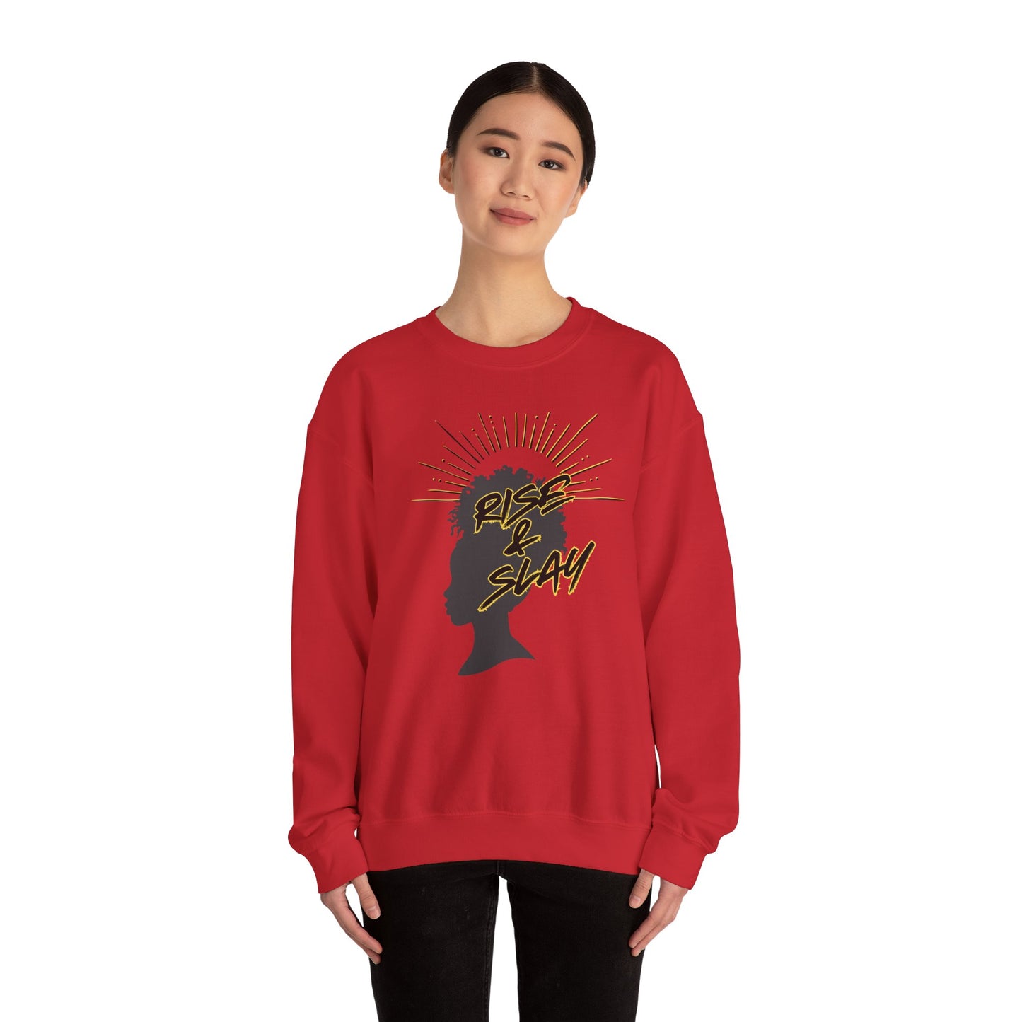 Rise & Slay Unisex Crewneck Sweatshirt