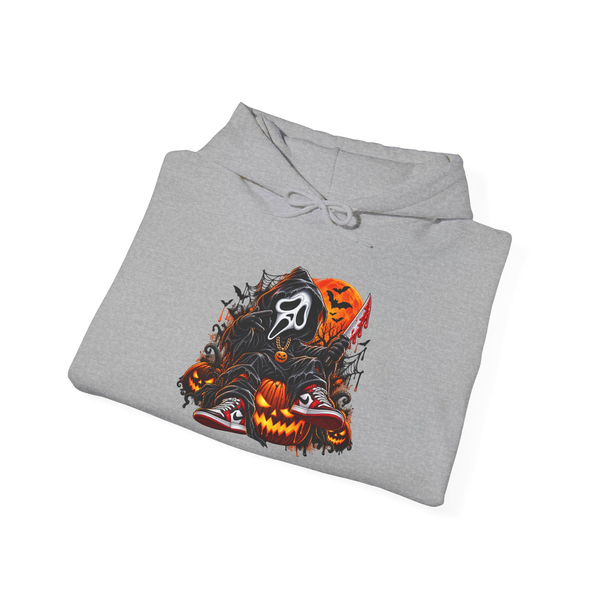 Gothic Skull Graphic Hoodie