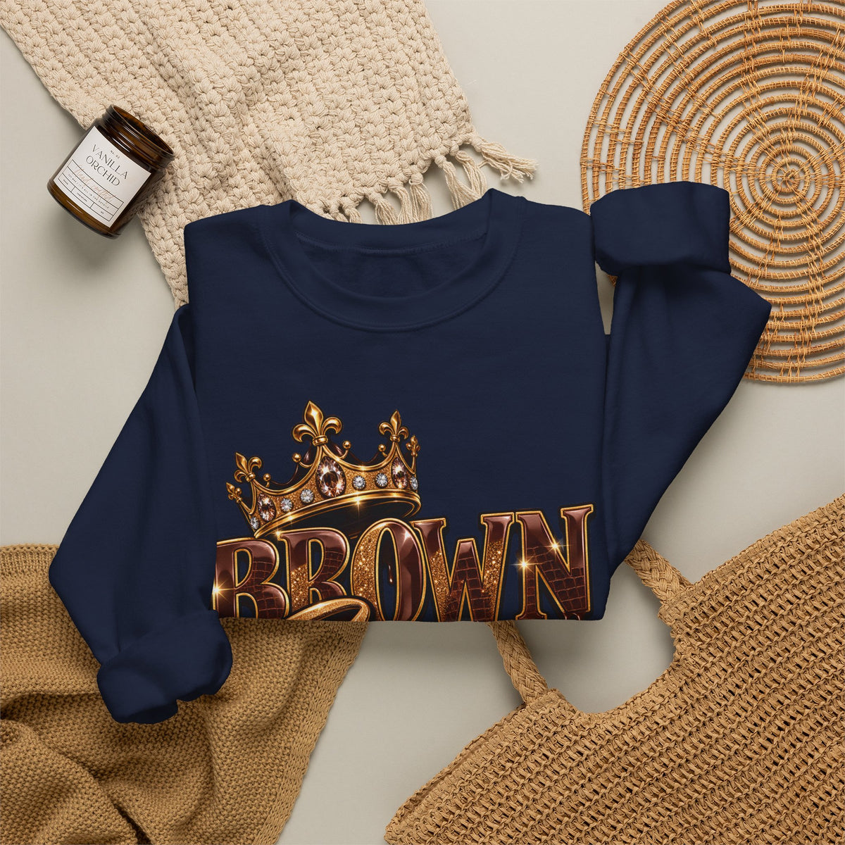 Brown Sugar Sweatshirt | Women’s Graphic Sweatshirt