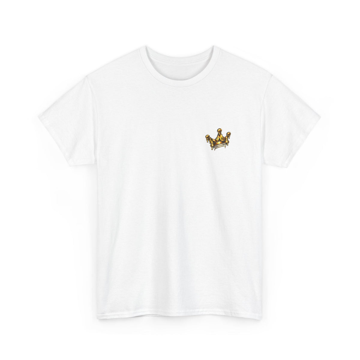Minimal White Tee — Classic Plain Cotton T-Shirt