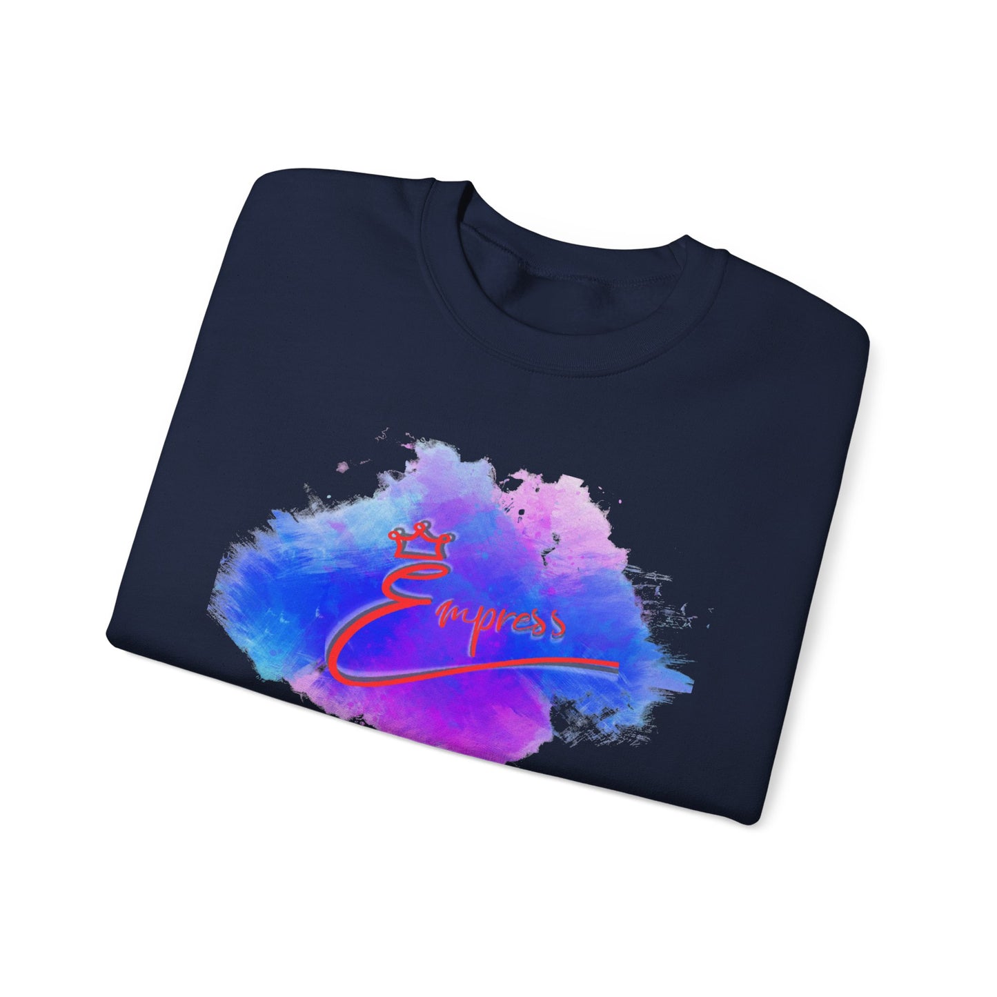 Empower Watercolor Crewneck Sweatshirt — Inspirational 'Empower' Design