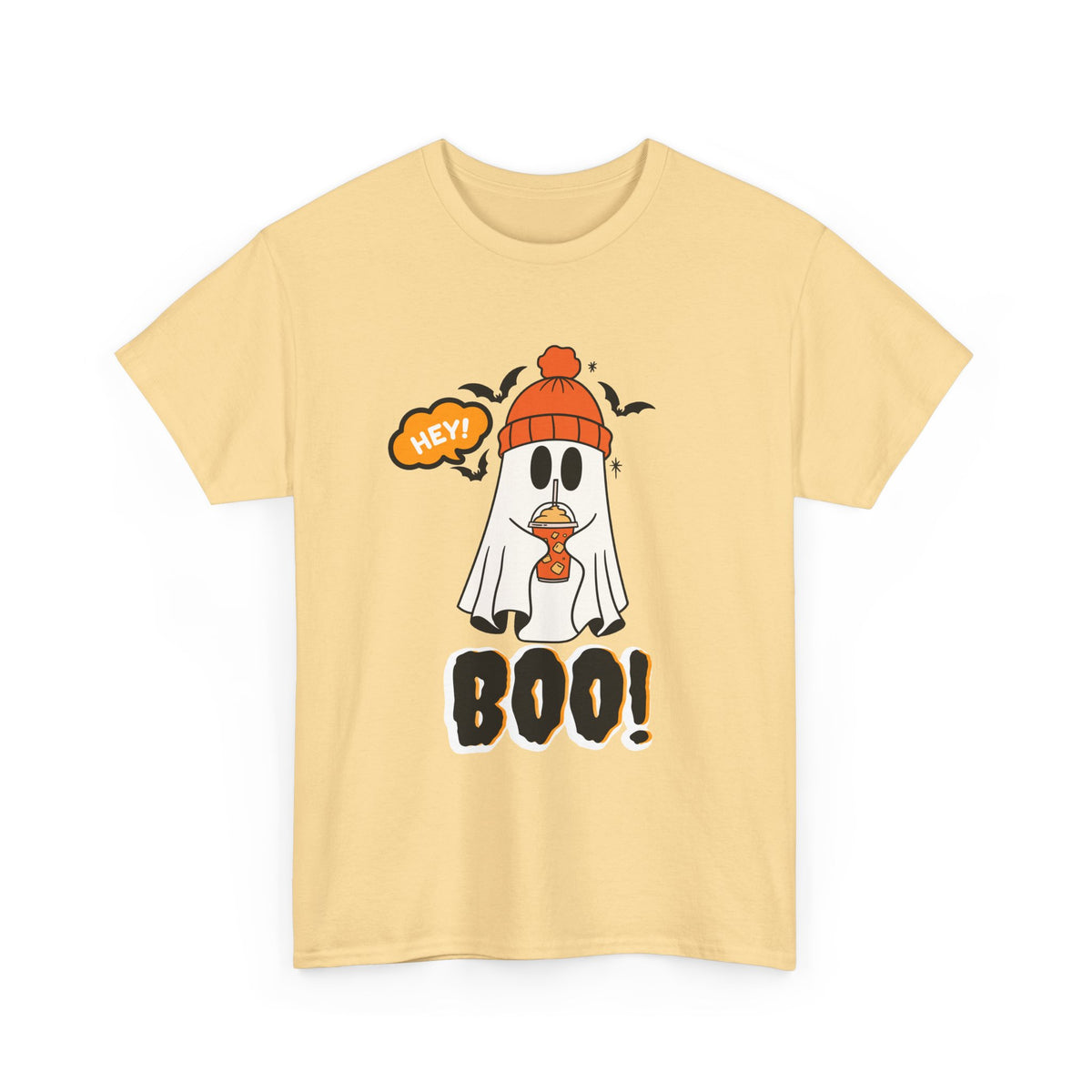 Boo! Ghost Halloween Graphic Tee