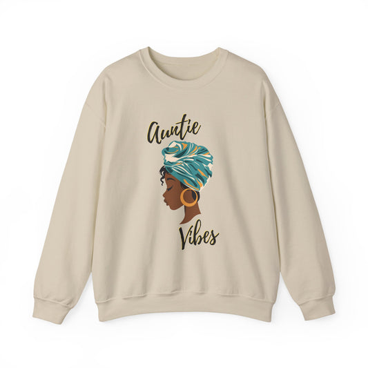 Auntie Vibes Crewneck Sweatshirt