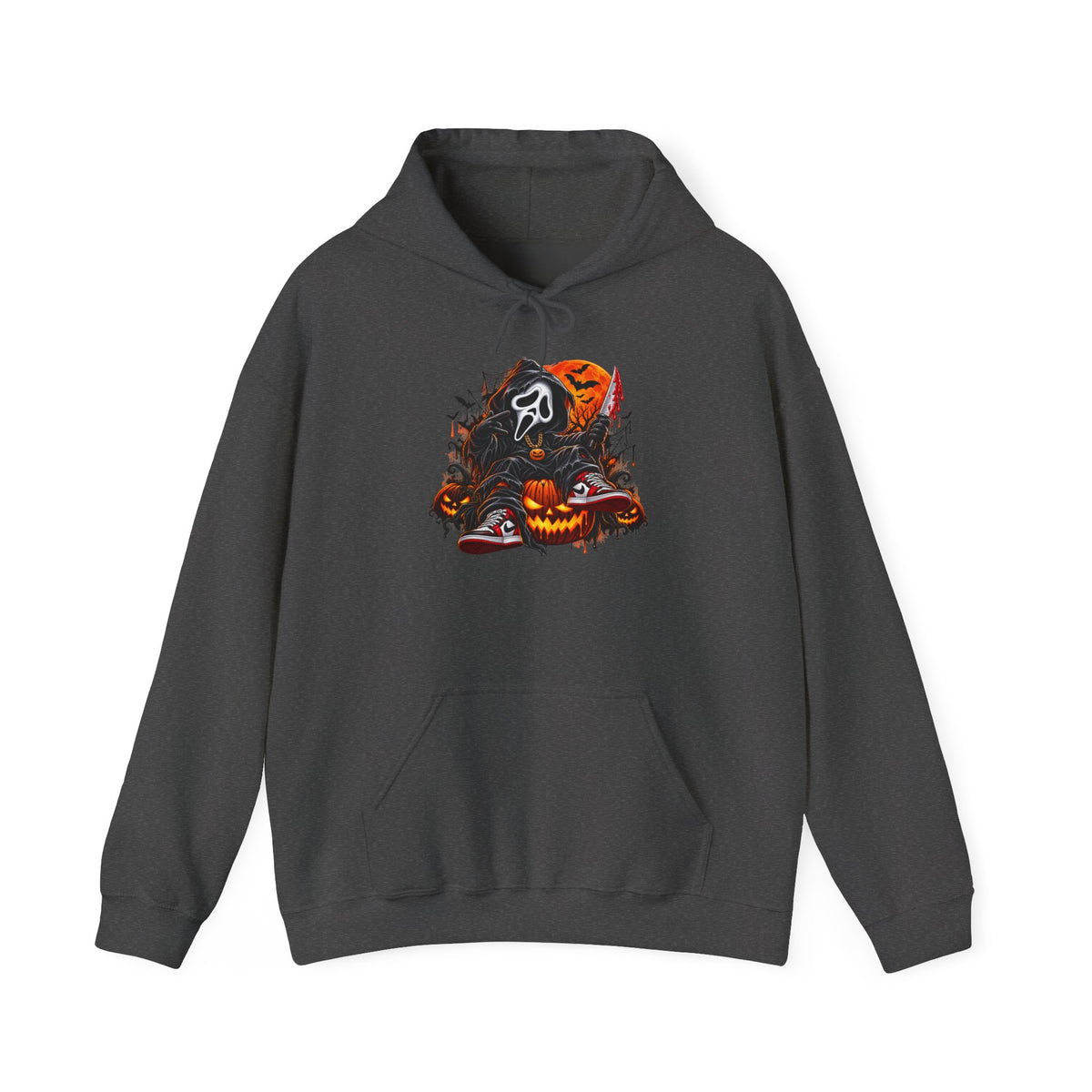 Gothic Skull Graphic Hoodie