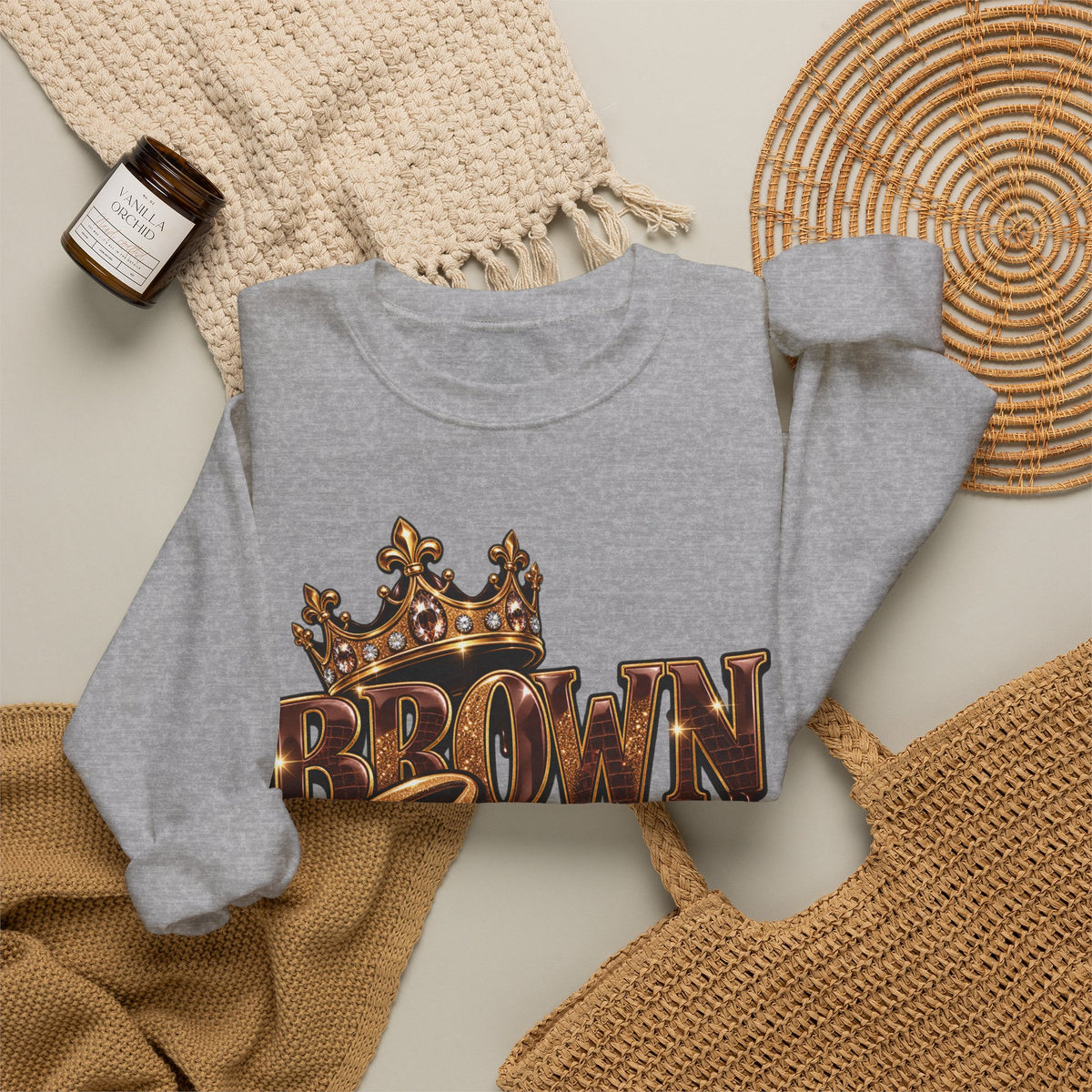 Brown Sugar Sweatshirt | Women’s Graphic Sweatshirt
