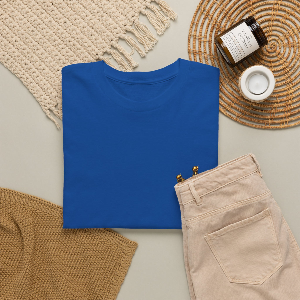 Minimal White Tee — Classic Plain Cotton T-Shirt