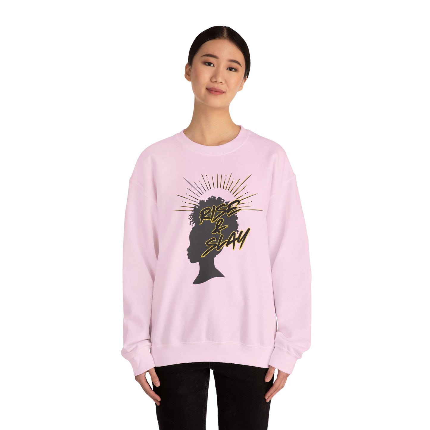 Rise & Slay Unisex Crewneck Sweatshirt