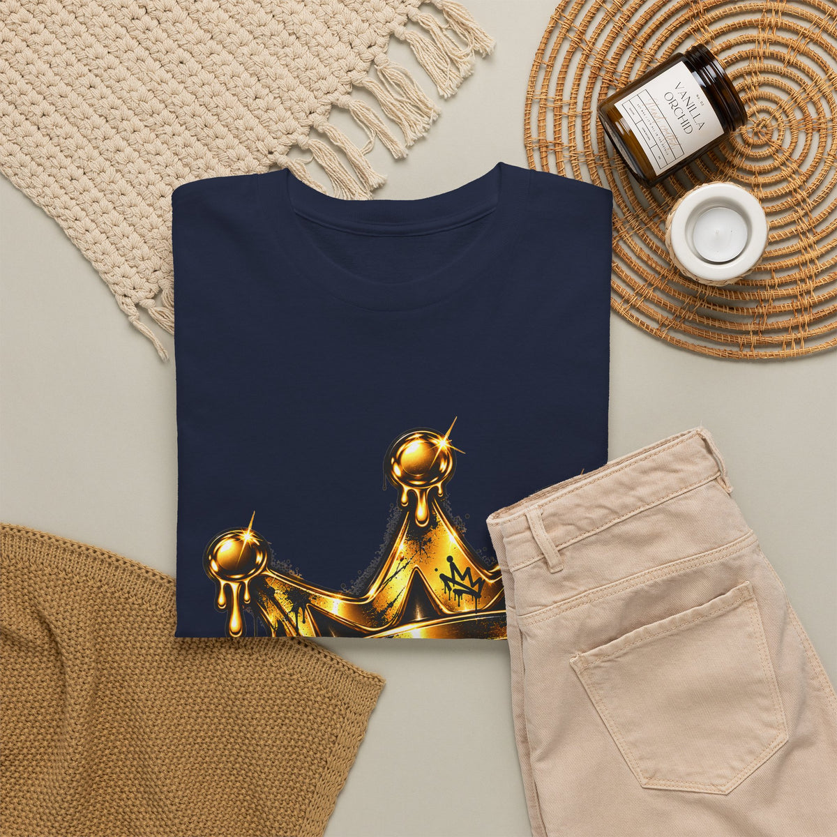 Gold Drip Crown T-Shirt