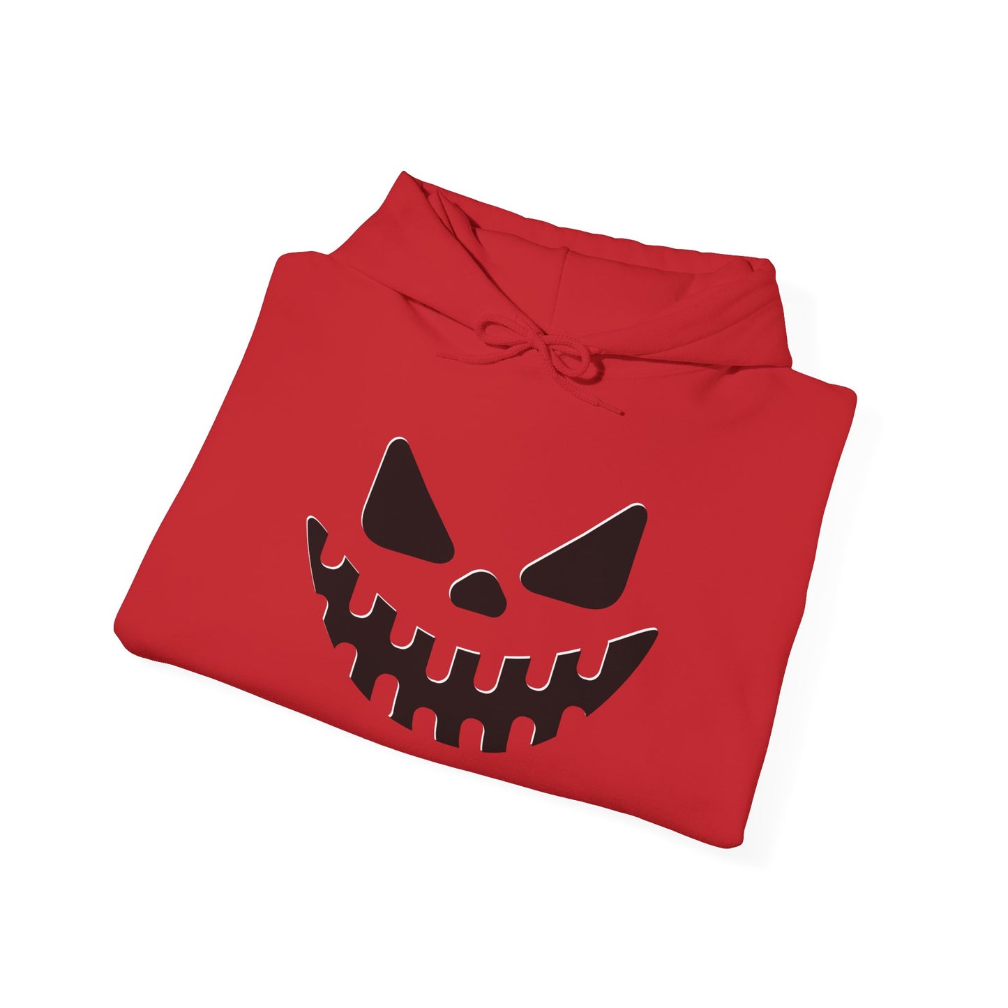 Halloween Smiling Skull Hoodie, Unisex Sweatshirt, Spooky Apparel, Fall Fashion, Cozy Gift for Him/Her