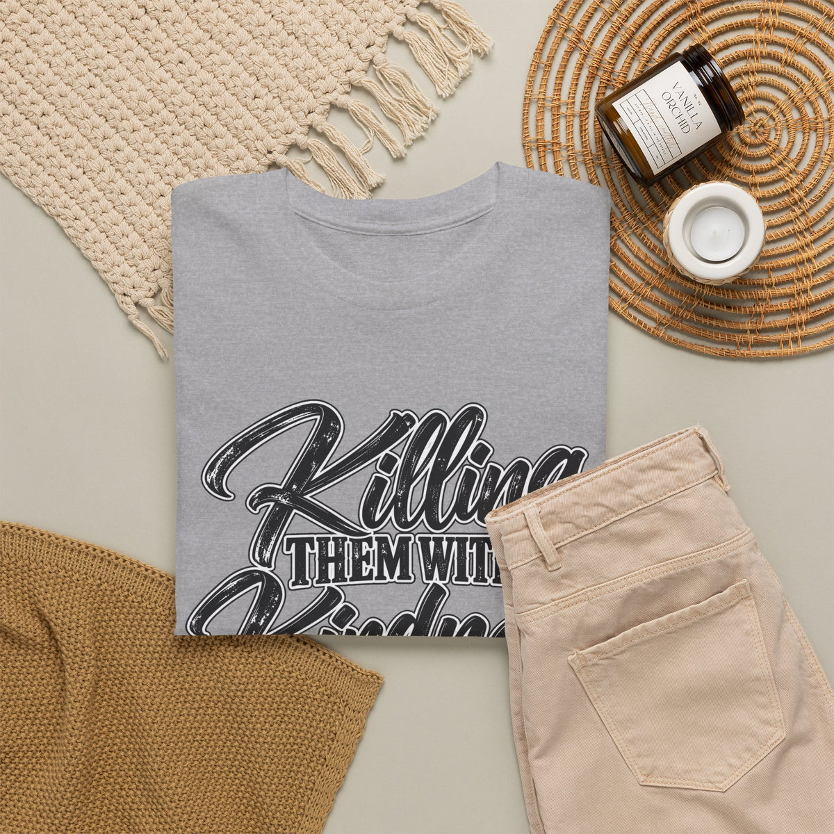 T-Shirt — "Killing Them With Kindness Is Taking Longer Than I Expected" Graphic Tee