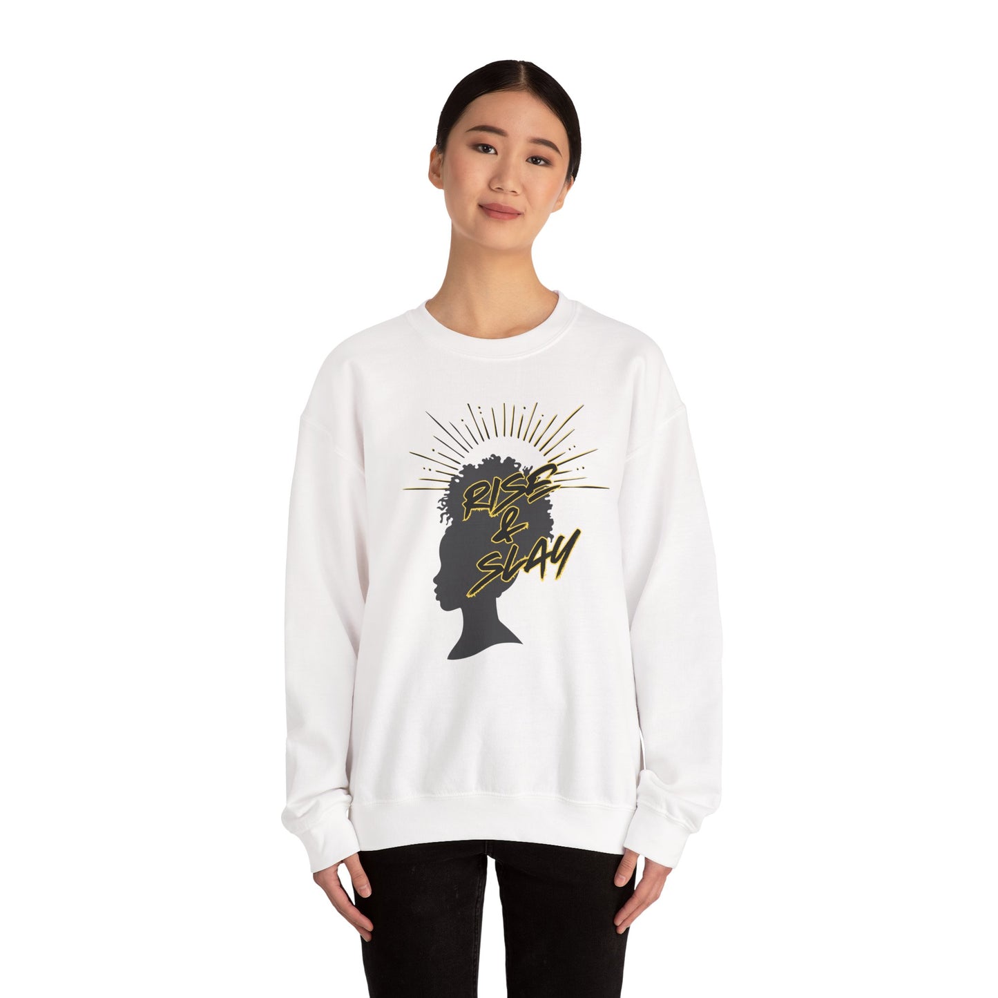 Rise & Slay Unisex Crewneck Sweatshirt