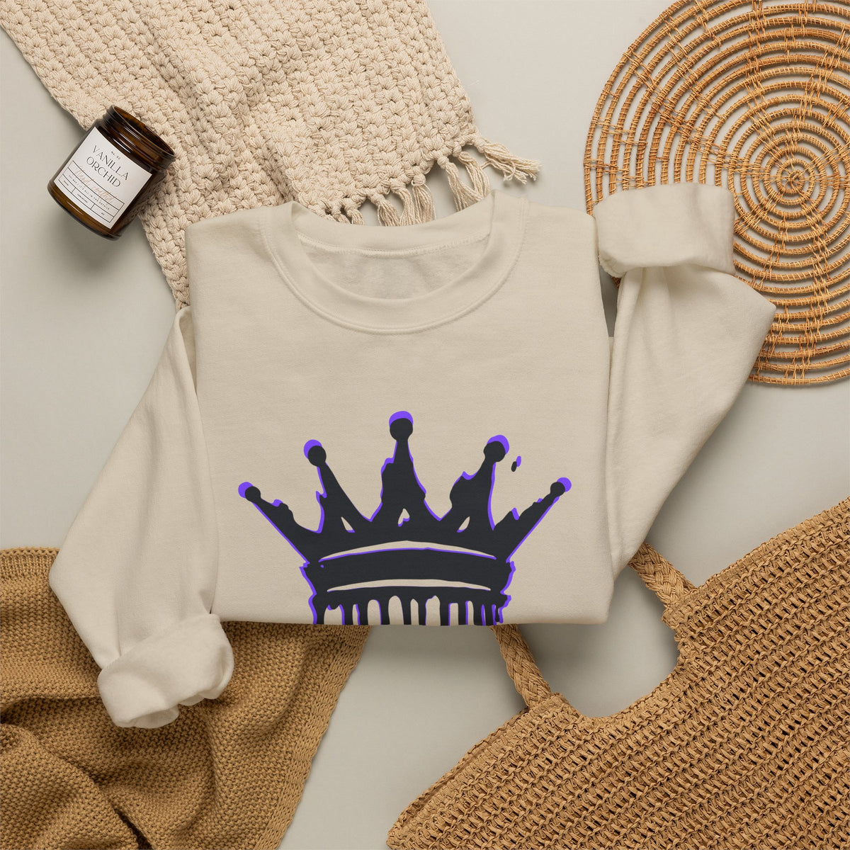 Crown Drip Graphic Sweatshirt