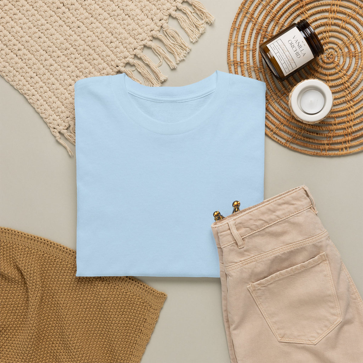 Minimal White Tee — Classic Plain Cotton T-Shirt